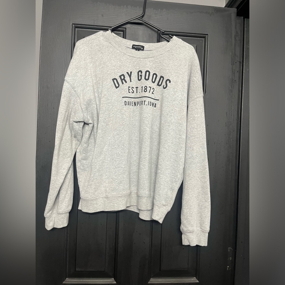 Super soft Dry Goods grey sweatshirt